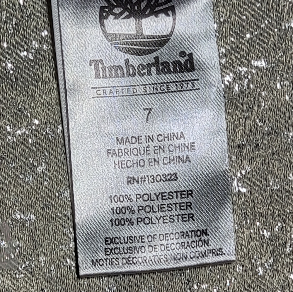 🤍🖤NEW Timberland White Sleeveless Shirt and Swim Shorts Boy's Size 7 - Picture 10 of 11